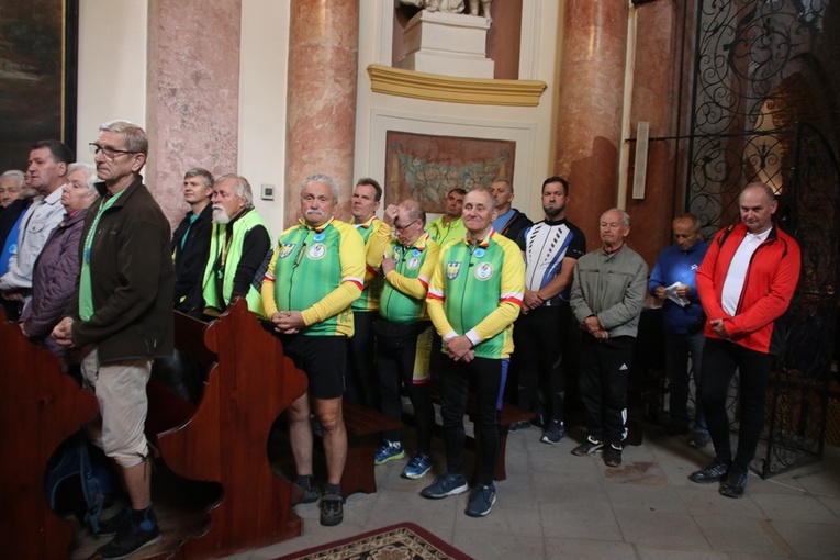 Pielgrzymka rowerzystów do Rud