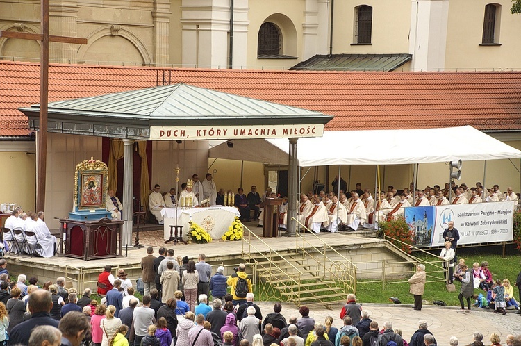 12. Pielgrzymka Rodzin Diecezji Bielsko-Żywieckiej do Kalwarii Zebrzydowskiej - 2019, cz. 2