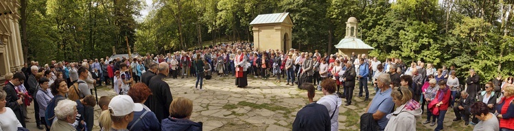 12. Pielgrzymka Rodzin Diecezji Bielsko-Żywieckiej do Kalwarii Zebrzydowskiej - 2019, cz. 2