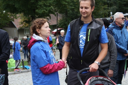12. Pielgrzymka Rodzin Diecezji Bielsko-Żywieckiej do Kalwarii Zebrzydowskiej - 2019, cz. 1