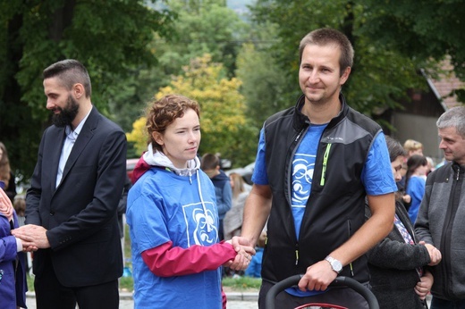 12. Pielgrzymka Rodzin Diecezji Bielsko-Żywieckiej do Kalwarii Zebrzydowskiej - 2019, cz. 1