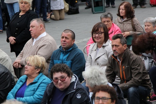 12. Pielgrzymka Rodzin Diecezji Bielsko-Żywieckiej do Kalwarii Zebrzydowskiej - 2019, cz. 1