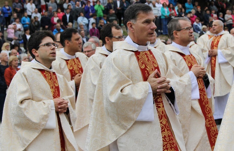 12. Pielgrzymka Rodzin Diecezji Bielsko-Żywieckiej do Kalwarii Zebrzydowskiej - 2019, cz. 1