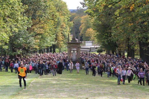 12. Pielgrzymka Rodzin Diecezji Bielsko-Żywieckiej do Kalwarii Zebrzydowskiej - 2019, cz. 1