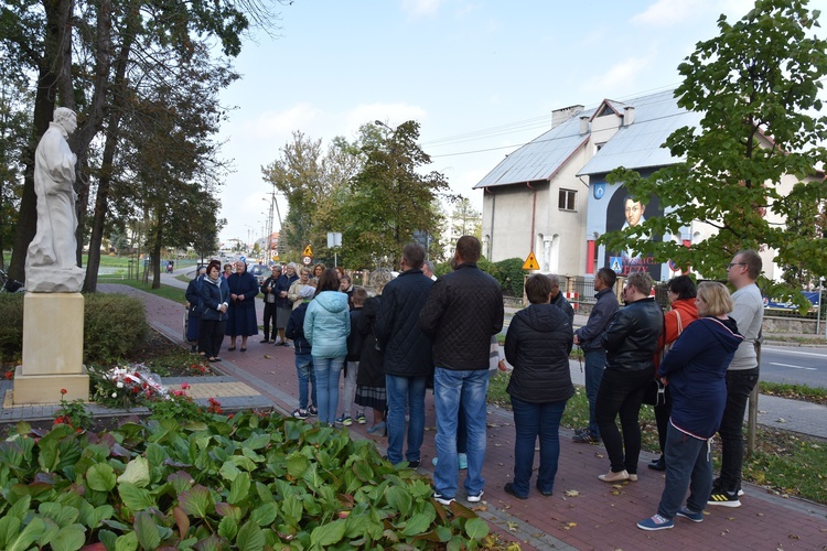 Przasnysz. Koronka na ulicach miasta