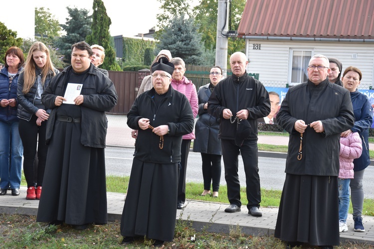 Przasnysz. Koronka na ulicach miasta