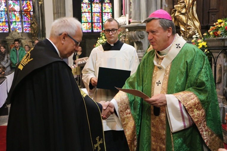 Pasowanie nowych dam i rycerzy Zakonu Korony Polskiej św. Kazimierza Królewicza