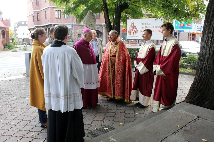 Uroczystość w kościele ormiańskim      