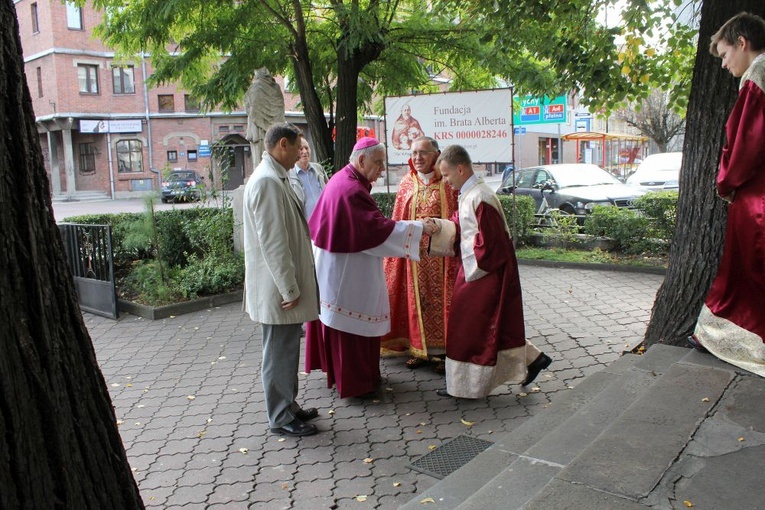 Uroczystość w kościele ormiańskim      