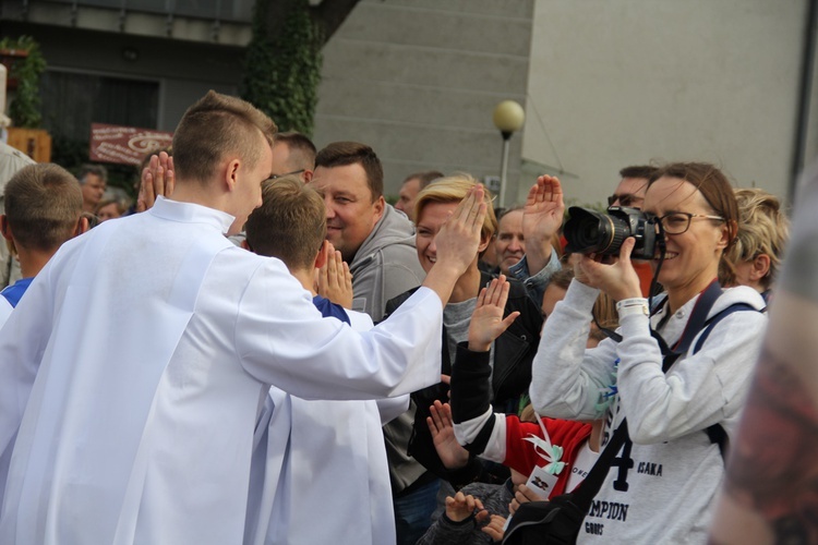 Piknik parafialny na Muchoborze Wielkim