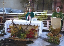 ▲	Msza św. w intencji myśliwych w kościele pw. św. Kazimierza Królewicza w Ostrowcu Świętokrzyskim.  