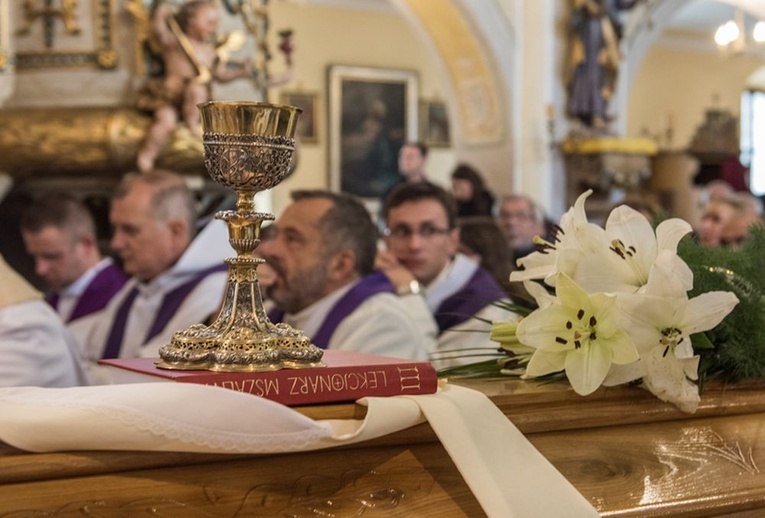 Uroczystości pogrzebowe o. Andrzeja Smołki SSCC