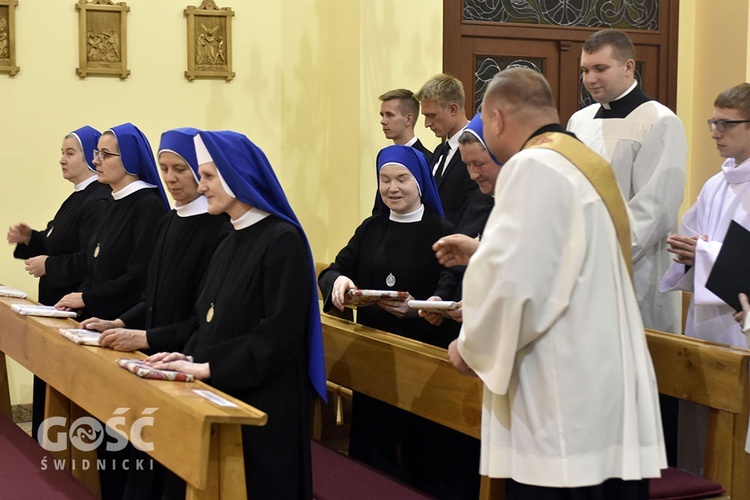 Pożegnanie sióstr jadwiżanek we wspólnocie seminaryjnej