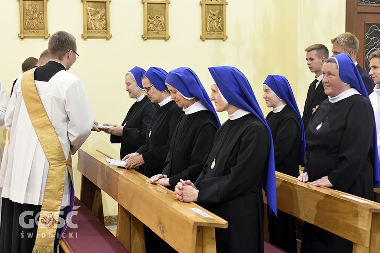 Pożegnanie sióstr jadwiżanek we wspólnocie seminaryjnej