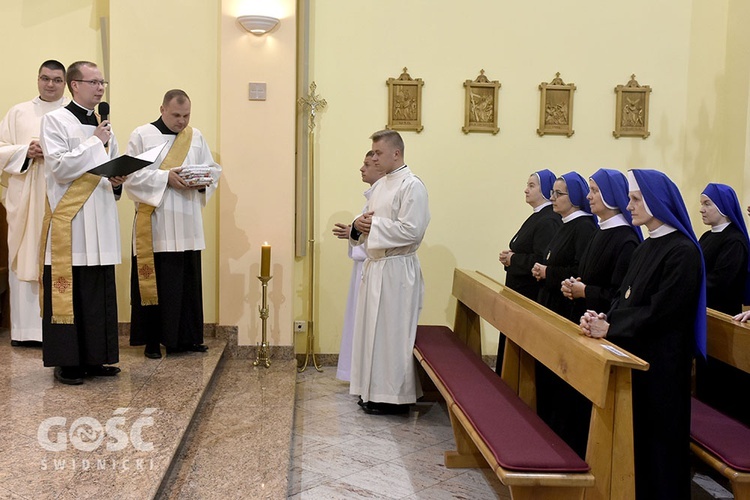 Pożegnanie sióstr jadwiżanek we wspólnocie seminaryjnej