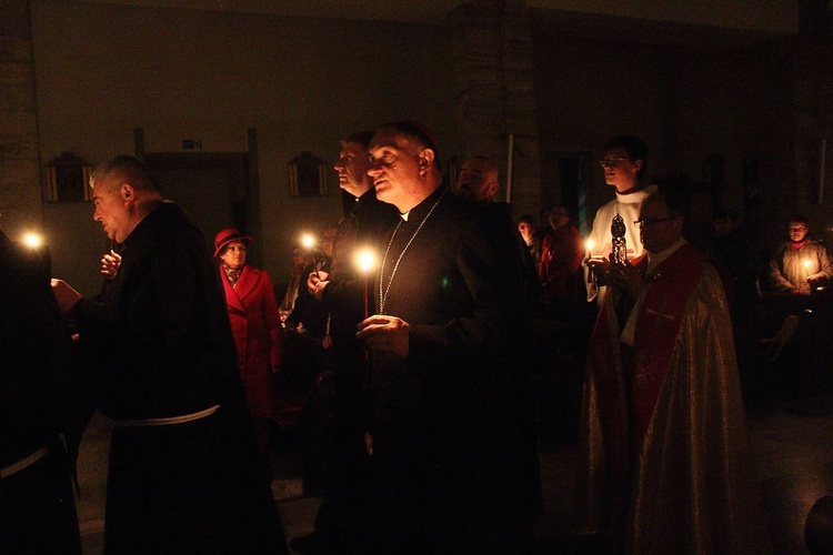 Nabożeństwo Transitus w Koszalinie