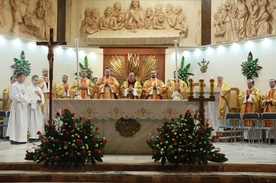 Msza św. odpustowa  ku czci św. Franciszka na Poczekajce w Lublinie.