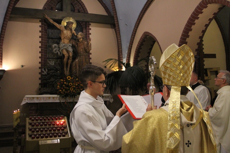 Uroczystości odpustowe i obchody Dnia Leśnika w gdańskim kościele św. Franciszka z Asyżu