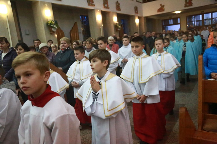 Relikwie dzieci fatimskich w Łękach Górnych