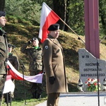 Uroczystości przy pomniku Ofiar Ludobójstwa w Zielonej Górze (Łężyca)