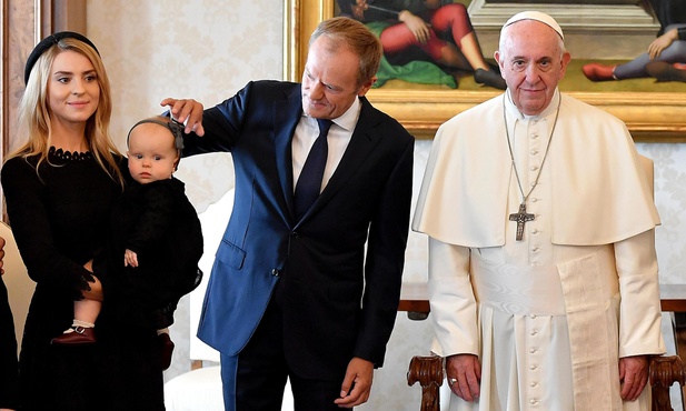 Papież przyjął Donalda Tuska