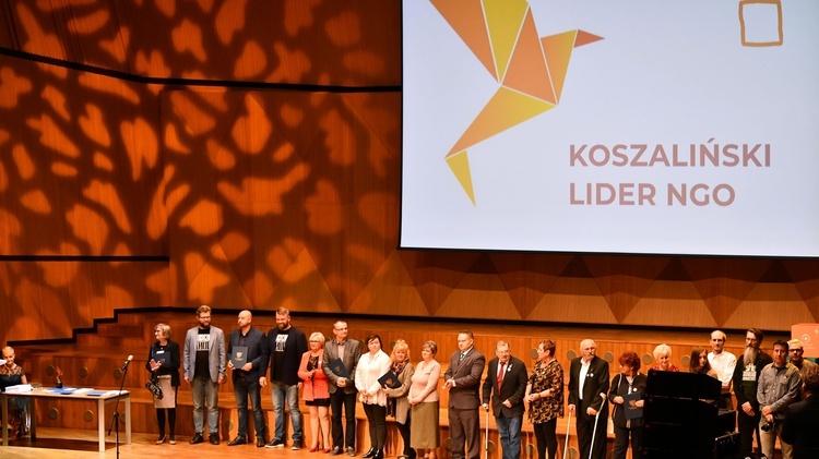 Gala wręczenia nagród dla organizacji NGO w Koszalinie