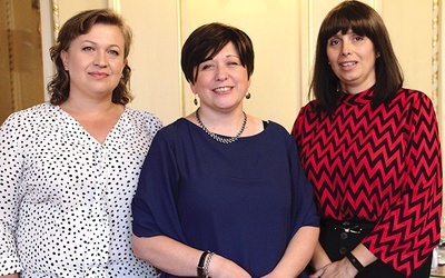 To bolesny problem, ale nie oznacza utraty kobiecości – przekonują (od lewej): Katarzyna Kozak, Urszula Smok i Marta Pietrzkiewicz.