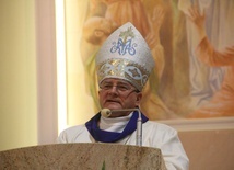 Biskup Jan Sobiło z Zaporoża wygłosił homilię w czasie Mszy św. odpustowej.
