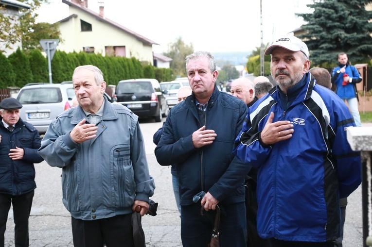 Męski różaniec w Dębicy