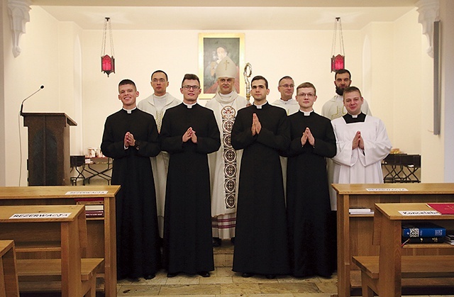 ▲	 Uroczystość odbyła się w Wyższym Seminarium Duchownym  w Elblągu.