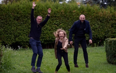 Do włączenia się w duszpasterstwo zachęcają (od lewej): ks. Mariusz Wilk, Ewa Klocek i ks. Arkadiusz Bernat.