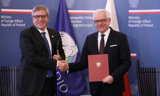 Polski MSZ podpisał umowę o współpracy ze Wspólnotą Sant'Egidio
