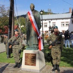 Odsłonięcie pomnika ks. Gurgacza w Łabowej