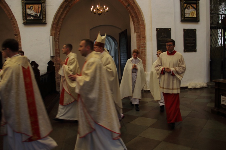 Nowi ceremoniarze archidiecezji gdańskiej.