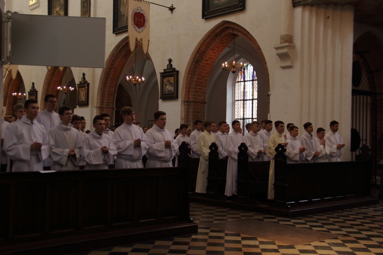 Nowi ceremoniarze archidiecezji gdańskiej.