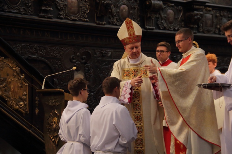 Nowi ceremoniarze archidiecezji gdańskiej.