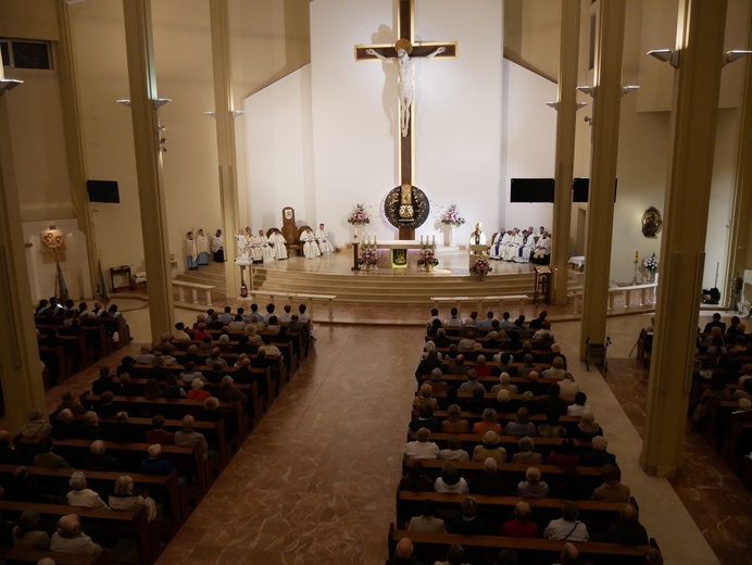 Odpust w sanktuarium MB Fatimskiej na gdańskiej Żabiance.