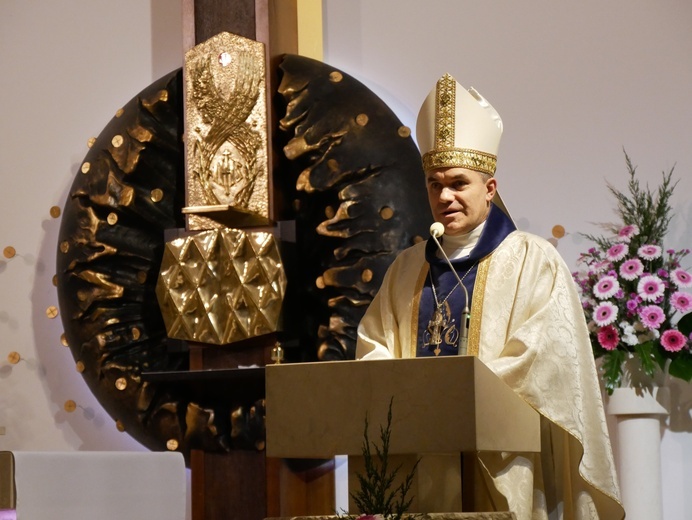 Uroczystości odpustowej przewodniczył bp Zbigniew Zieliński.