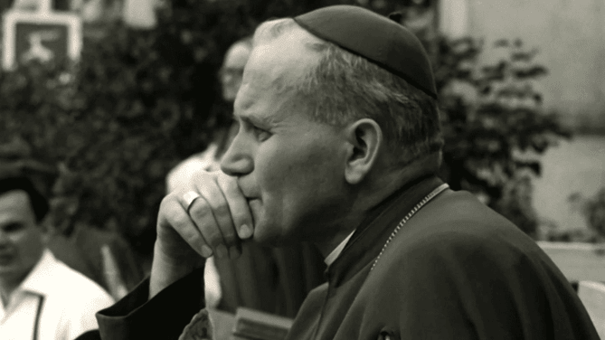 Abp Karol Wojtyła.