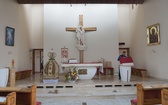 Kościół z izbą pamięci w Łagiewnikach Wielkich