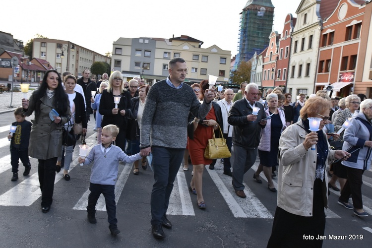 Nabożeństwo fatimskie w Żaganiu