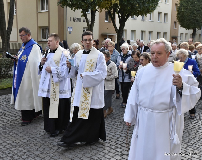 Nabożeństwo fatimskie w Żaganiu