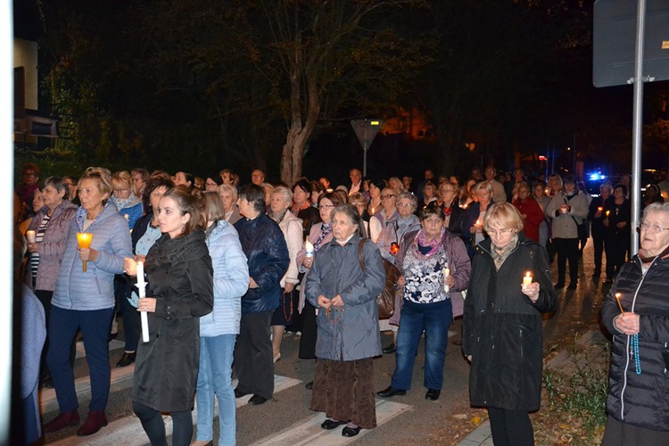 Nabożeństwo fatimskie u zielonogórskich franciszkanów