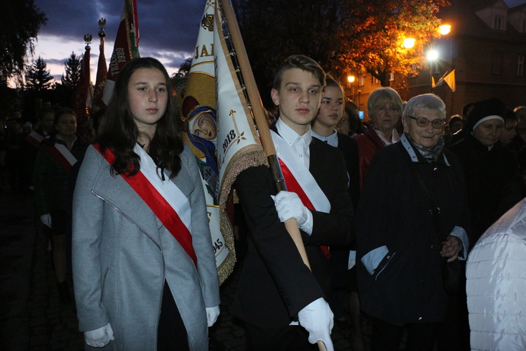 Pielgrzymka mieszkańców Trzebnicy do grobu św. Jadwigi