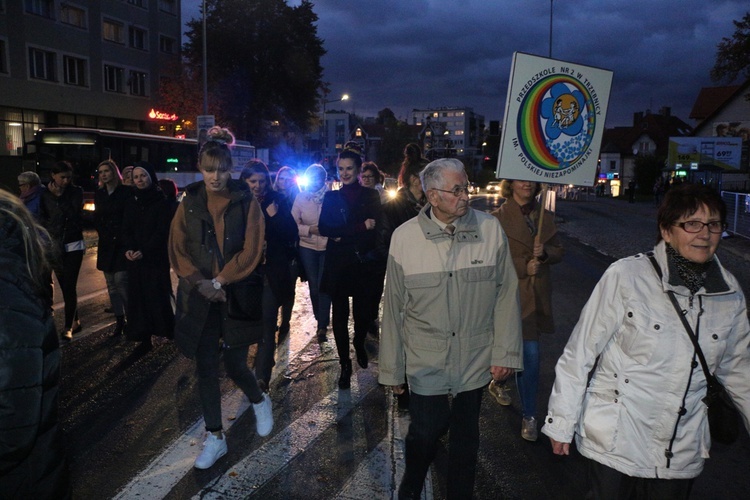 Pielgrzymka mieszkańców Trzebnicy do grobu św. Jadwigi