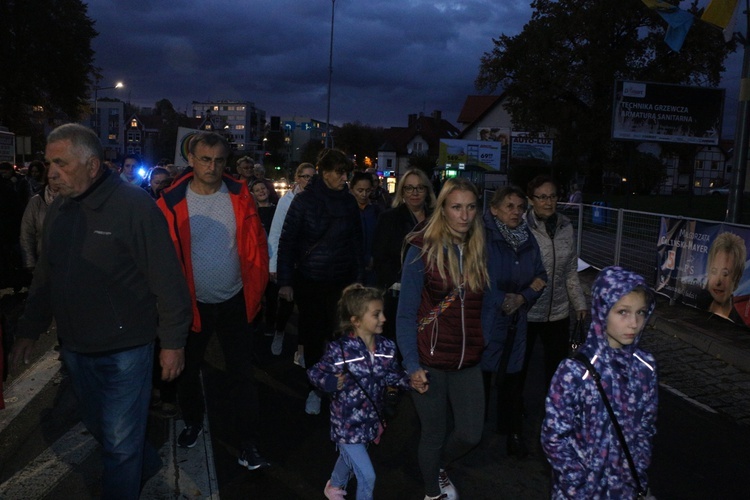 Pielgrzymka mieszkańców Trzebnicy do grobu św. Jadwigi