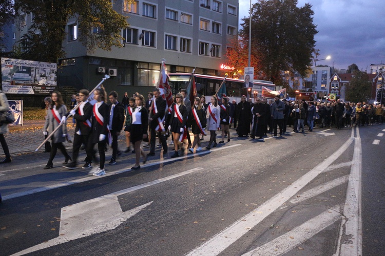 Pielgrzymka mieszkańców Trzebnicy do grobu św. Jadwigi