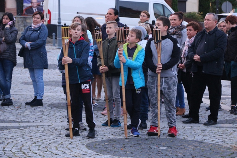 Pielgrzymka mieszkańców Trzebnicy do grobu św. Jadwigi