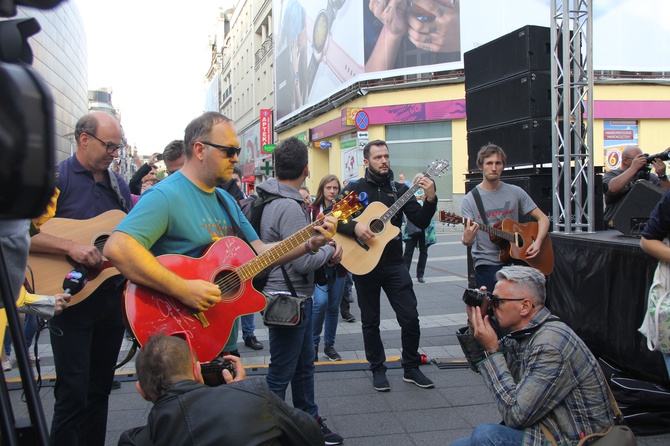 Katowice. Koncert gitarowy w centrum