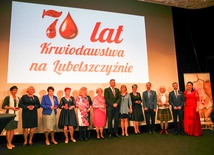 Jubileusz 70-lecia krwiodawstwa na Lubelszczyźnie.